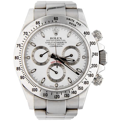 rolex daytona quadrante bianco 2004|Acquista Rolex Daytona su Chrono24.